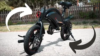 Best Micro Folding Electric Bike | DYU D3F Electric Bike Review