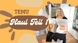 TEMU HAUL Teil 1 |  Live Test | Haushaltsartikel | #temu #temuunboxing