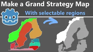 How to make a grand strategy map! | Godot 4 Tutorial