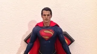Hot Toys MMS200 Man of Steel Superman 1/6 Scale Figure Review