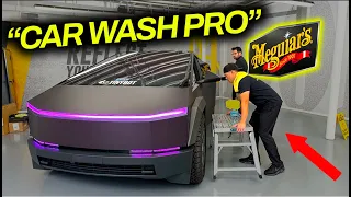 Asking a Car Care Pro How To Wash a Cybertruck
