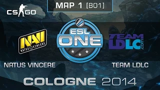 Natus Vincere vs. Team LDLC - ESL One Cologne 2014 - Group B - CS:GO