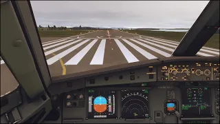 [MSFS2020] Bergen Landing - FlyByWire A320N