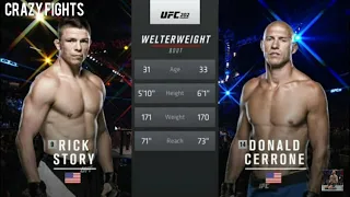 Rick Story vs Donald Cerrone - Welterweight Bout (Highlights)