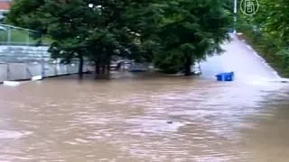 Южная Корея страдает от наводнений из-за ливней (новости)