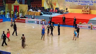 Gabriele Goffredo - Anna Matus, MDA | WDSF PD Latin-Thailand Open 2019|Quarterfinal-Jive