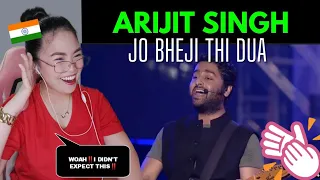 ARIJIT SINGH - jo bheji thi dua | MTV LIVE TOUR IN INDIA 🇮🇳 | REACTION