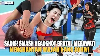 NGERI! Megawati Mengamuk Kembali Headshot SADIS Ke Muka Kang Sohwi Hingga Terkapar Dilapangan!