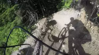 Upper Angry Pirate Crash, Whistler, BC Mountain Biking 2016