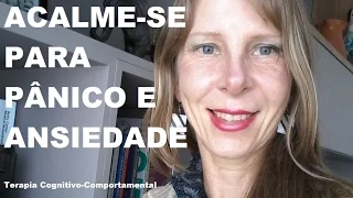 Exercício para Pânico e Ansiedade: A.C.A.L.M.E.-S.E