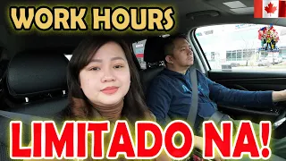 BREAKING! NO MORE UNLI HOURS FOR INTERNATIONAL STUDENTS | BACK TO 20HRS/WEEK | BUHAY CANADA