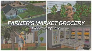 FARMER'S MARKET GROCERY • The Sims 2 • Grocery Store Showcase