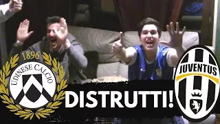 UDINESE 2-6 JUVENTUS | LIVE REACTION TIFOSI JUVENTINI HD EPICA! • ASFALTATI! •