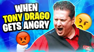 Tony Drago angry 😲