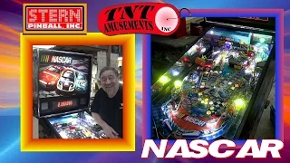 #1120 Stern NASCAR Pinball Machine & 13 Foot SKEEBALL - TNT Amusements