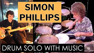 Simon Phillips Drum Solo With Music