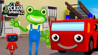 Down At The Garage｜Nursery Rhymes & Kids Songs｜Gecko's Garage｜Educational Songs For Toddlers