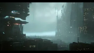 The Industry. Atmospheric Blade Runner - Cyberpunk City - Sci Fi Music with Rain. 2023