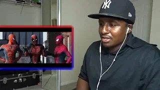 Spider-man: Homecoming VS AMAZING SPIDERMAN ft Deadpool (parody)| REACTION BY KINGS HEIR