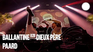 Ballantine B2B Dieux Père live op Vunzige Deuntjes Den Haag bij Paard  | Hosted by Claudio!