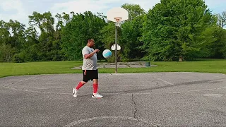 practice on mid range from wings and corner.