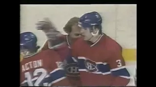 1983 04 03 Guy Lafleur scores against Boston Bruins Goal 27 of the Season