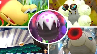 Hey! Pikmin - All Bosses + Secret Final Boss & Ending