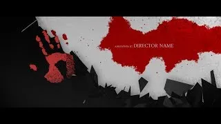 After Effects Template :: Blood Whispers - Opening Titles