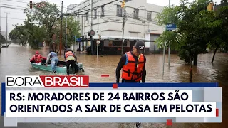 Chuva e ventos fazem água avançar no sul do Rio Grande do Sul | Bora Brasil