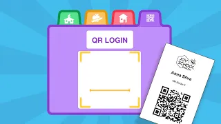 QR Code Login, Joy School English