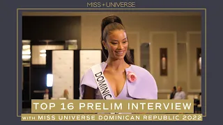 Miss Universe Dominican Republic FULL Closed Door Interview (71st MISS UNIVERSE)