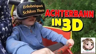 3D ACHTERBAHN - 1. Mal mit VR Brille im Erlebnispark Schloss Thurn + VERLOSUNG