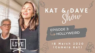 Katharine McPhee & David Foster - Kat & Dave show - E3: Hollyweird (18 March 2020) - Camera Kat