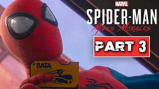 MARVEL'S SPIDER-MAN MILES MORALES PART 3 GAMEPLAY WALKTHROUGH 60FPS