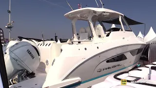 2022 Regal 33 SAV Motor Boat - Walkaround Tour - 2021 Cannes Yachting Festival