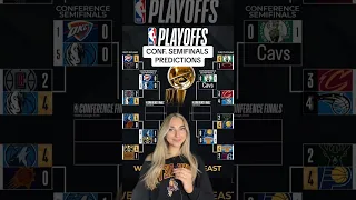 NBA CONF. SEMIFINALS PREDICTIONS🏀 #sports #basketball #nba #predictions