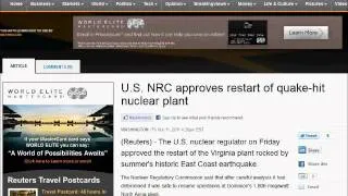 12 NOV Alternative Breaking News Iss #5 (2of2) - Shots Fired @WH | Virginia Quake Reactor Restart