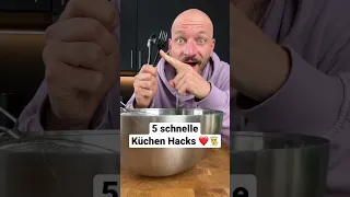 5 schnelle Küchen Hacks ❤️🧑‍🍳 #trick17 #lifehack #küchenhacks