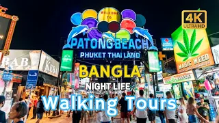 "Phuket 2024: Exploring the Lively Bangla Road at Night [4K]"