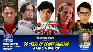 Power Rangers 30th Anniversary Panel at WonderCon 2023