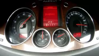 PASSAT  V6 3.2 4-Motion  0 a 250 km/h