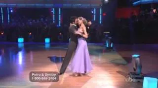 Petra Nemcova and Dmitry Chaplin Dancing with the Stars WK1 Foxtrot