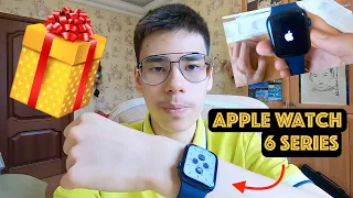 МОИ НОВЫЕ ЧАСЫ. APPLE WATCH 6 SERIES! ОБЗОР. ПЕРВЫЕ ВПЕЧАТЛЕНИЯ