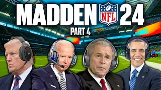 US Presidents Play Madden 24 (Part 4)