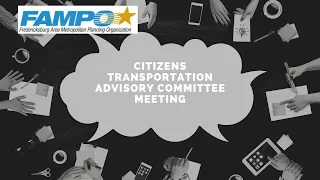 Citizens Transportation Advisory Committee Meeting November 10, 2020