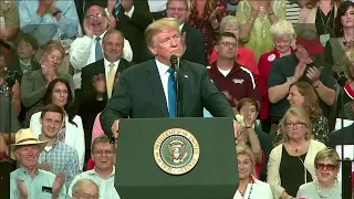 Trump mocks Christine Blasey Ford at rally