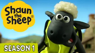 Tidy Up & ET Visits Mossybottom | Shaun the Sheep Season 1 (x2 Full Episodes) | Cartoons for Kids