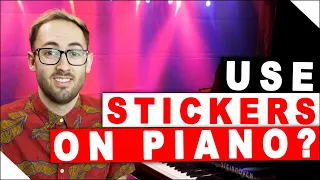 Pianist Explains! Should You Use Stickers On The Piano?
