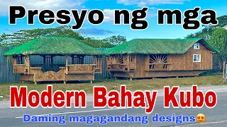 Presyo ng Mga Modern Bahay Kubo at Bamboo Furnitures