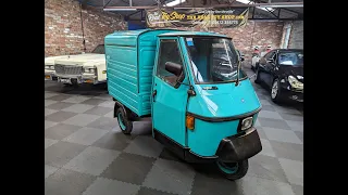 Piaggio Ape 50cc, 2 stroke, Van, Trike moped thing ,drive at 16, 1994 900 mile here @therealtoyshop